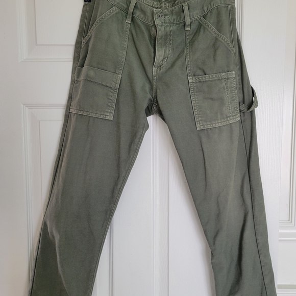 Citizens Of Humanity, Green Cargo Pants, SIZE 27 - Picture 2 of 11
